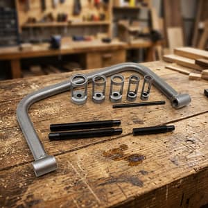 KIT EXTRACTOR DE VALVULAS 9PZ WORK TOOLS