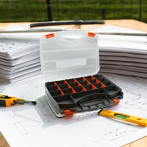 ORGANIZADOR DOBLE 15″ 42 REPARTICI MAKAWA MK-0996