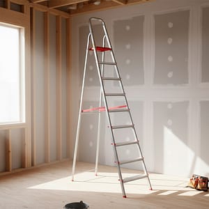 ESCALERA DE ALUMINIO 9 ESCALONES LH-3115