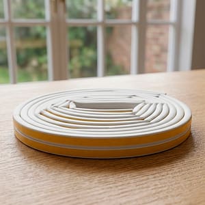 BURLETE PVC 6 METROS BLANCO TIPO D LH-1537