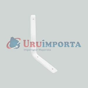 MENSULA REFORZADA 25CM X 20CM COLOR BLANCO LH-1637