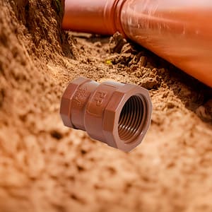 CUPLA REDUCCION 3/4 X 1/2 PPL MARRON 12-023