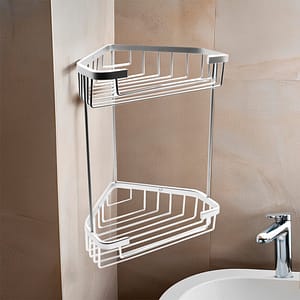 ESQUINERO DOBLE TRIANGULAR P/DUCHA METALICO LH2402