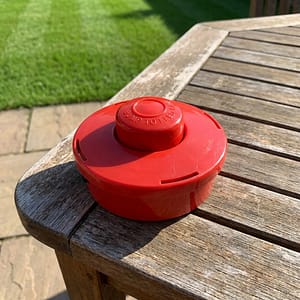 CARRETE PARA BORDEADORA PLASTICO ROJO LH-2651