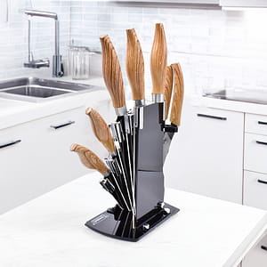 SET DE CUCHILLOS 7PZ PARA COCINA PETIRIBI LH-2781