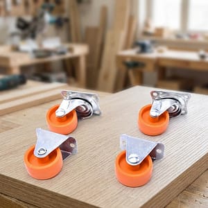 RUEDA NARANJA 30MM 4PZ EN BLISTERS LH-2491