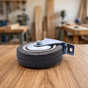 RUEDA FIJA 4″ DE GOMA-METAL LH-2467