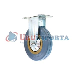 RUEDA FIJA 5″ DE GOMA-METAL LH-2468