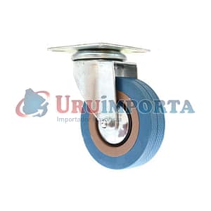 RUEDA GIRATORIA 3″ DE GOMA-METAL LH-2471