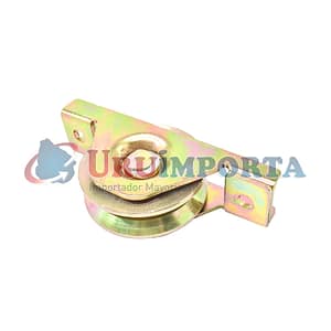 RUEDA PARA PORTON  60X17MM CON SOPORTE LH-2482