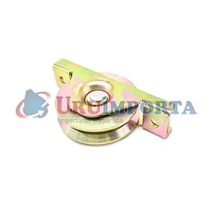 RUEDA PARA PORTON  80X20MM CON SOPORTE LH-2486