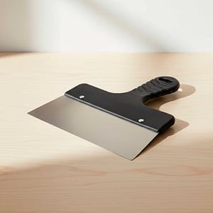 ESPATULA MANGO PLASTICO NEGRO 10″ PARA YESO LH-874