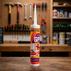 SILICONA 280ML GRIS ANTI-HONGOS WALTEK WKS280G