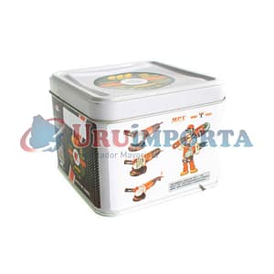 CAJA METALICA MULTIFUNCIONAL 12X12CMX9.5CM