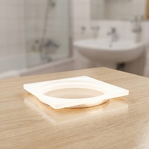 MARCO PARA REJILLA 15X15CM BLANCO GRAP 3502