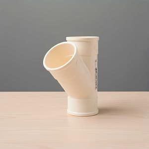 RAMAL 45 GRADOS 50MM BLANCO DE PVC KRONA K-627