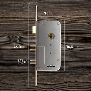 CERRADURA TIPO 810-S PARA PUERTA TOYOKI LH-3049