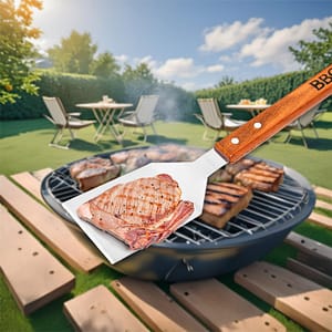 ESPATULA PARA ASADOR LARGO 39CM LH-3613