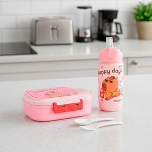 LONCHERA+VASO+CUBIERTO CAPYBARA A01-2501-1