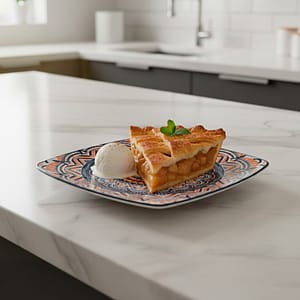 PLATO CUADRADO 20X20CM CERAMICO DWTC-431