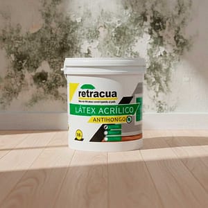 LATEX ACRILICO INTERIOR 18L ANTIHONGOS RETRACUA