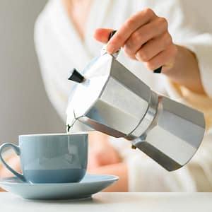 CAFETERA 6 TAZAS METALICA TIPO ITALIANA GM-R4513