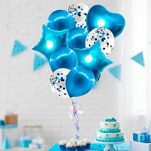 SET DE GLOBOS P/FIESTA 10PZ BLISTER RC2738