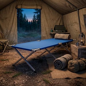 CATRE PLEGABLE DE LONA Y ALUMINIO LH-3985