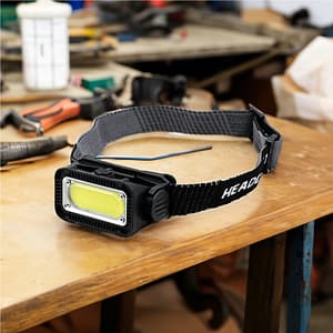 LINTERNA LED CABEZA DESTELLANTE RECARGABLE LH-3244