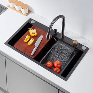 PILETA DE COCINA ACERO INOX MULTIFUNCIONAL LH-3306