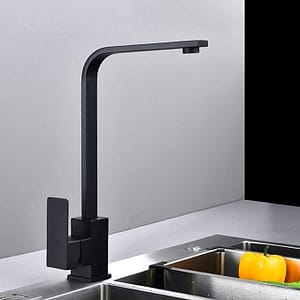 MONOCOMANDO NEGRO MESADA CHATO  ITALOMIX LH-3316