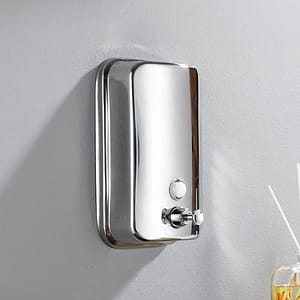 DISPENSADOR 800ML METALICO P/JABON LIQUIDO LH-3795