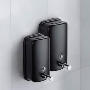 DISPENSADOR 500ML NEGRO P/JABON LIQUIDO LH-3794