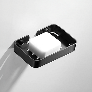 JABONERA METALICA NEGRA 10X14CM LH-3275