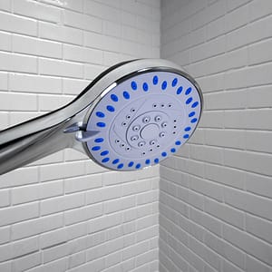 REPUESTO DE DUCHA GRIS PUNTOS AZULES  LH-3295