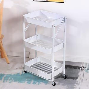 ORGANIZADOR 3 NIVELES PLEGABLE COLOR BLANCO LH3708