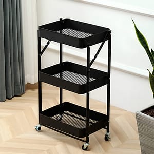 ORGANIZADOR 3 NIVELES PLEGABLE COLOR NEGRO LH-3709