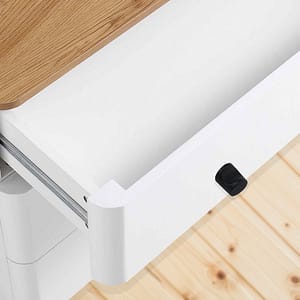 TIRADOR 20MM MUESCA REDONDO METAL NEGRO LH-3428