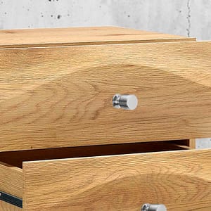 TIRADOR BOTON 20MM METALICO ACERO LH-3427