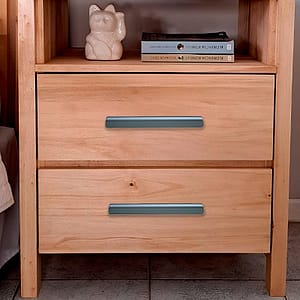 TIRADOR BARRA 11.4CM METALICO GRIS LH-3416