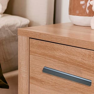 TIRADOR BARRA 14.5CM METALICO GRIS LH-3417