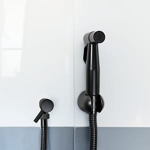 DUCHA HIGIENICA NEGRA METALICA ITALOMIX LH-3325