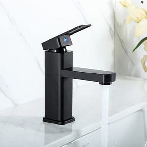 CANILLA NEGRA 18CM TUBULAR ITALOMIX LH-3324