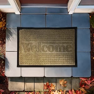 ALFOMBRA RECTANGULAR MOQUETTE WELCOME LH-3543