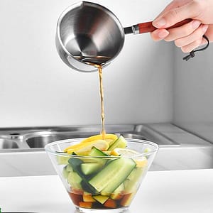 CUCHARA MEDIDORA 150ML MANGO MADERA LH-3758