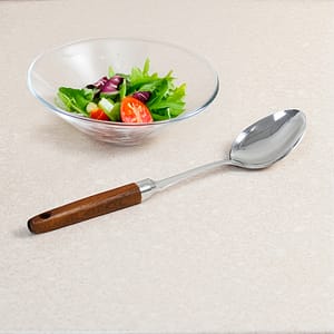 CUCHARA P/COCINA LARGA MANGO DE MADERA LH-3766