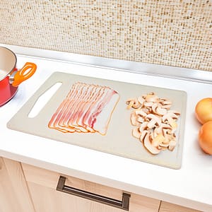 TABLA DE COCINA PARA PICAR 38X25CM BEIGE LH-3624