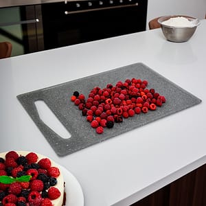 TABLA DE COCINA PARA PICAR 32X20CM GRIS LH-3626