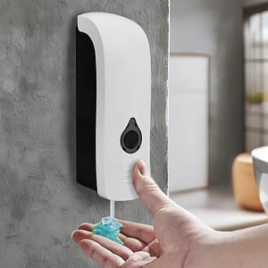 DISPENSADOR BLANCO DE JABON LIQUIDO 300ML LH-3786