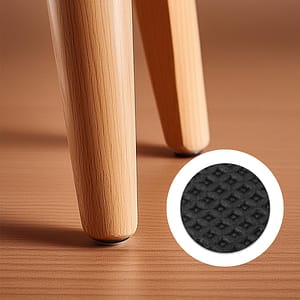 PROTECTOR ADHESIVO REDONDO NEGRO 32PZ 19MM LH-3560